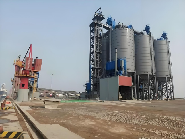 海南高架骨料仓